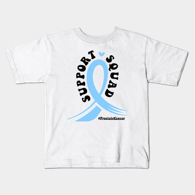 Prostate Cancer Kids T-Shirt by TShirtHook